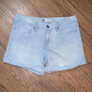 LEVI light wash Jean Shorts